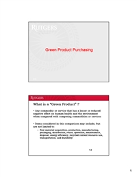 2216-I - Green Product Purchasing Handout