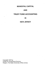 2106-A - Municipal Capital & Trust Fund Accounting in NJ