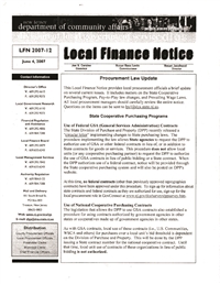2201-J - Local Finance Notice LFN 2007-12